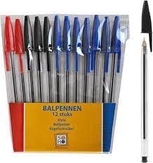 BALPENNEN SET 12/RD/ZW/BL SOHO ()